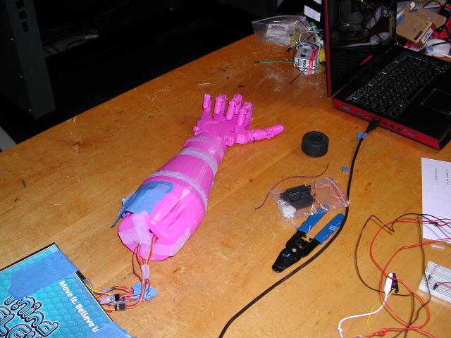 Robotic arm setup 2