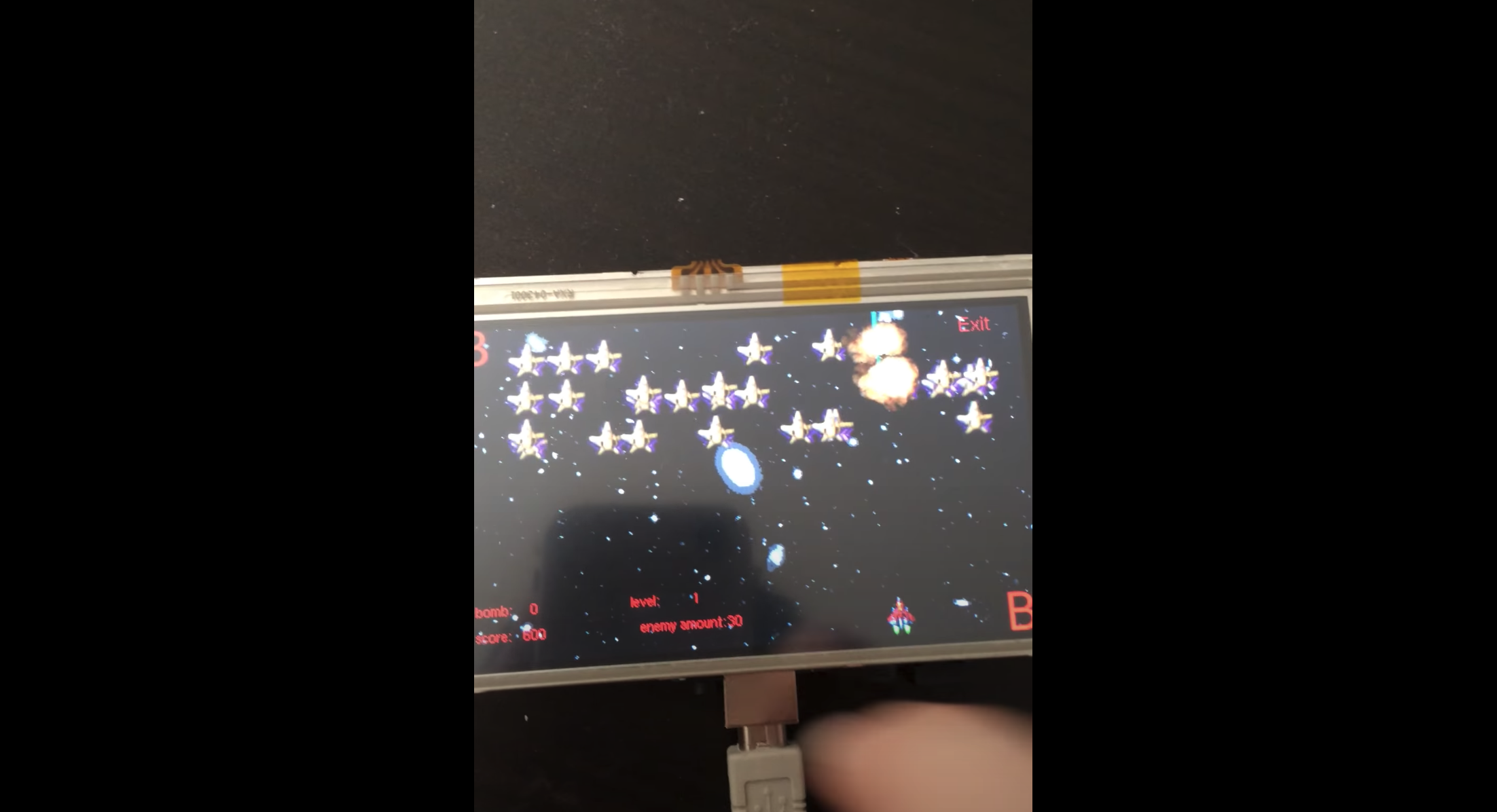 Galaxy Fighter gameplay screenshot
